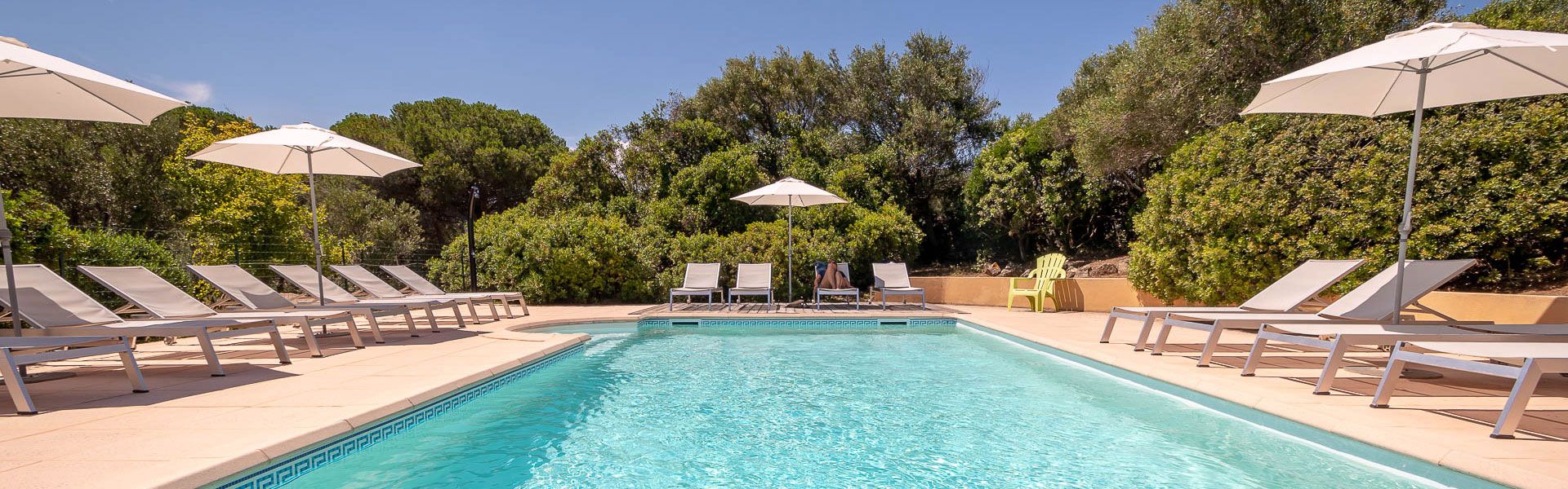 Hotel Ile Rousse piscine